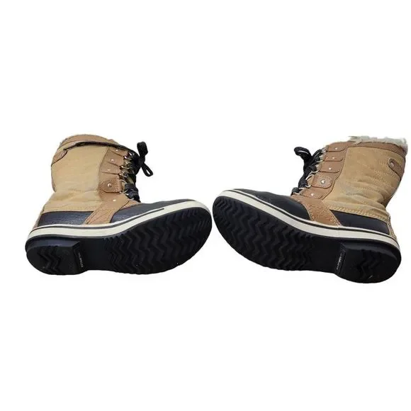 Sorel KIDS Tofino II Little Kid Waterproof Curry/Elk US Sz 3 - Picture 8 of 10